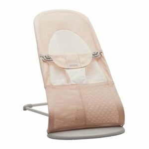 BabyBjörn Espreguiçadeira Balance Soft Mesh Pearly Pink/White 005142