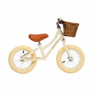 Banwood Bicicleta Equilíbrio First Go Girl Creme +3 anos bw-f1g-cream