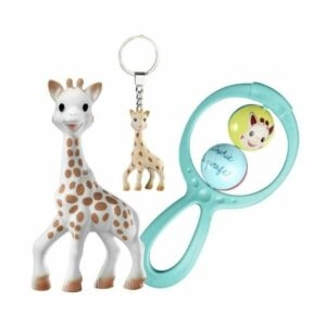 Sophie La Girafe Kit Presente Girafa + Roca + Porta-Chaves +0M 010324