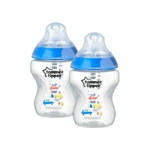 Tommee Tippee 2 Biberões Closer to Nature 260ml Azul 42252175