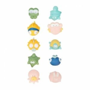 Badabulle 10 Brinquedos de Banho Splash Animais +0M B017024