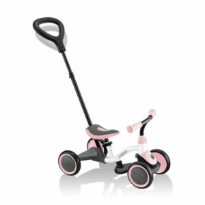 Globber Triciclo de Aprendizagem 3 em 1 Pastel Pink +12M GL638210