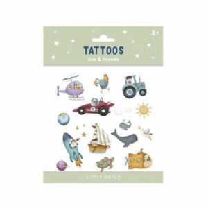 Little Dutch Tatuagens Temporárias Jim e Amigos +3 Anos 370138010