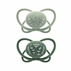 nip 2 Chupetas Silicone First Moments My Butterfly Verde 0-6M
