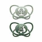 nip 2 Chupetas Silicone First Moments My Butterfly Verde 16-32M