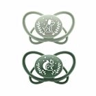 nip 2 Chupetas Silicone First Moments My Butterfly Verde 5-18M